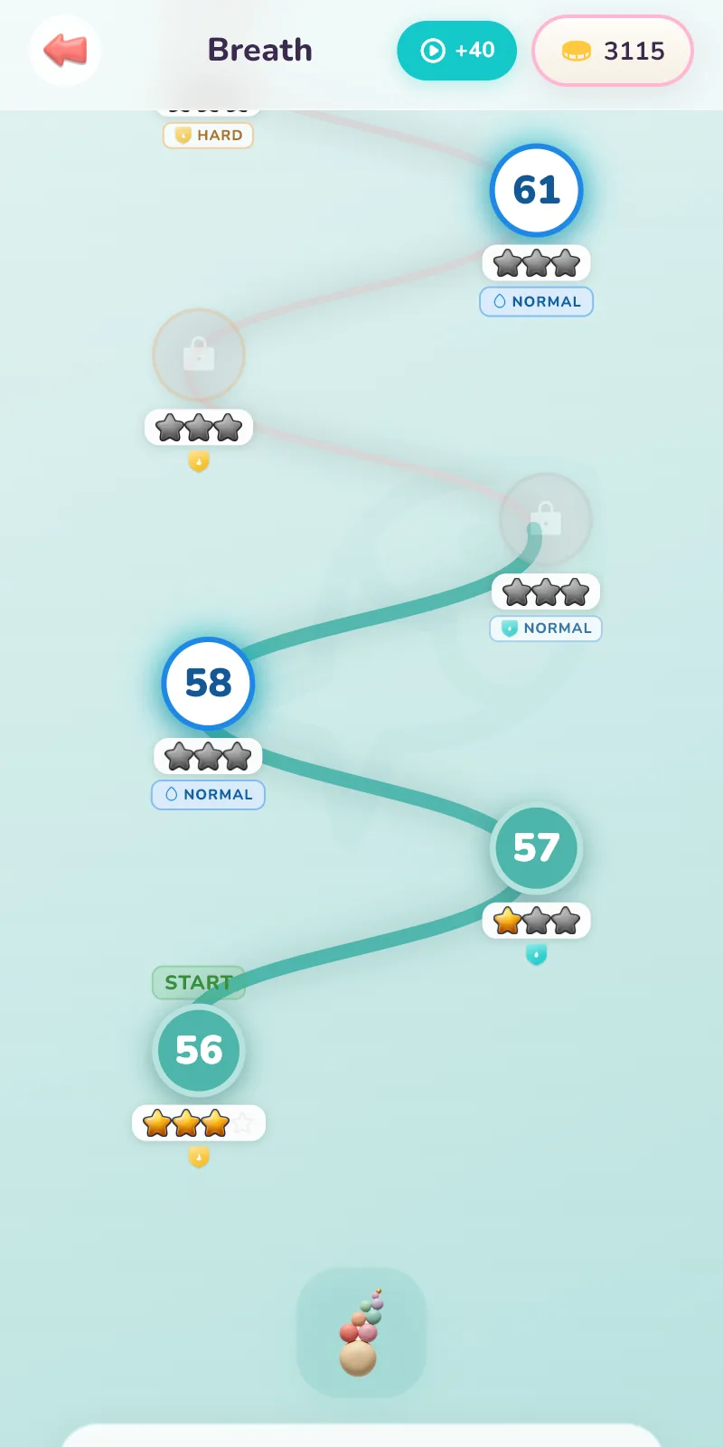 The level map